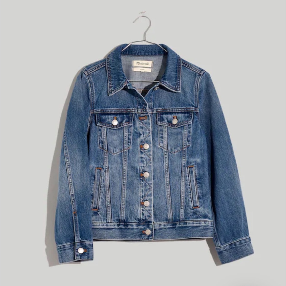 Madewell Blue Denim Trucker Jacket